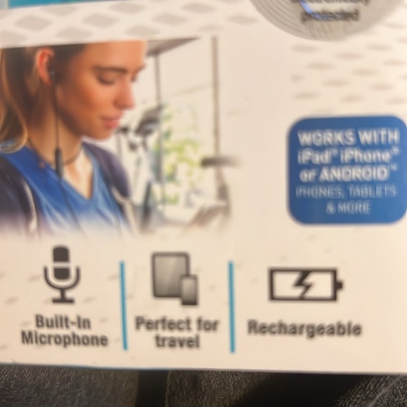 BOGO POWEREXCELL WIRELESS. STEREO EARBUDS - Picture 2 of 4